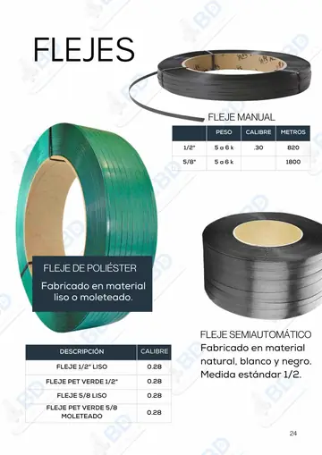 Página 25 del catálogo de BD Empaques